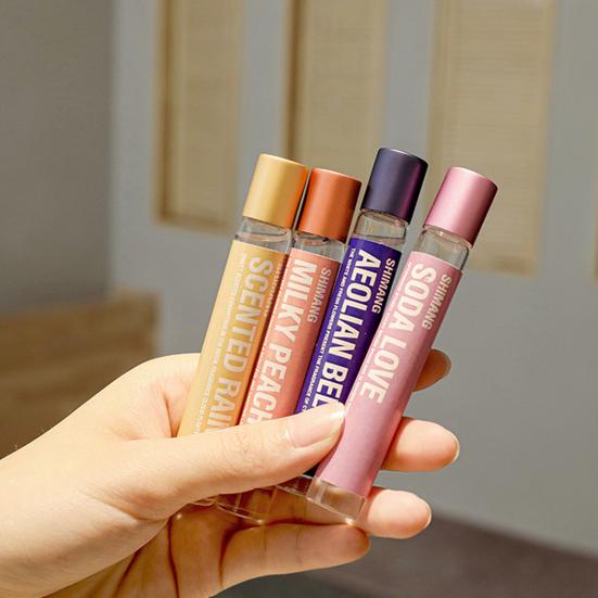 Roll-on Perfume for Women 10ml Long Lasting Fragrance Roller Fruit Scented Perfume Portable Mini Rollerball Fragrance for Girls