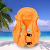 Kids Inflatable Swim Vest, Children's Buoyancy Floatation Vest for Pool and Beach, Orange