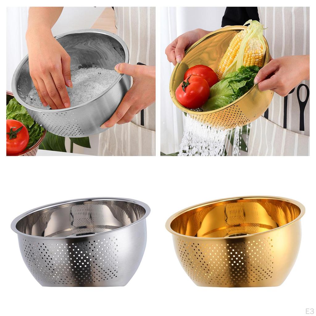 Abtropfsieb für Reis und Pasta mit Abflussfunktion Küche