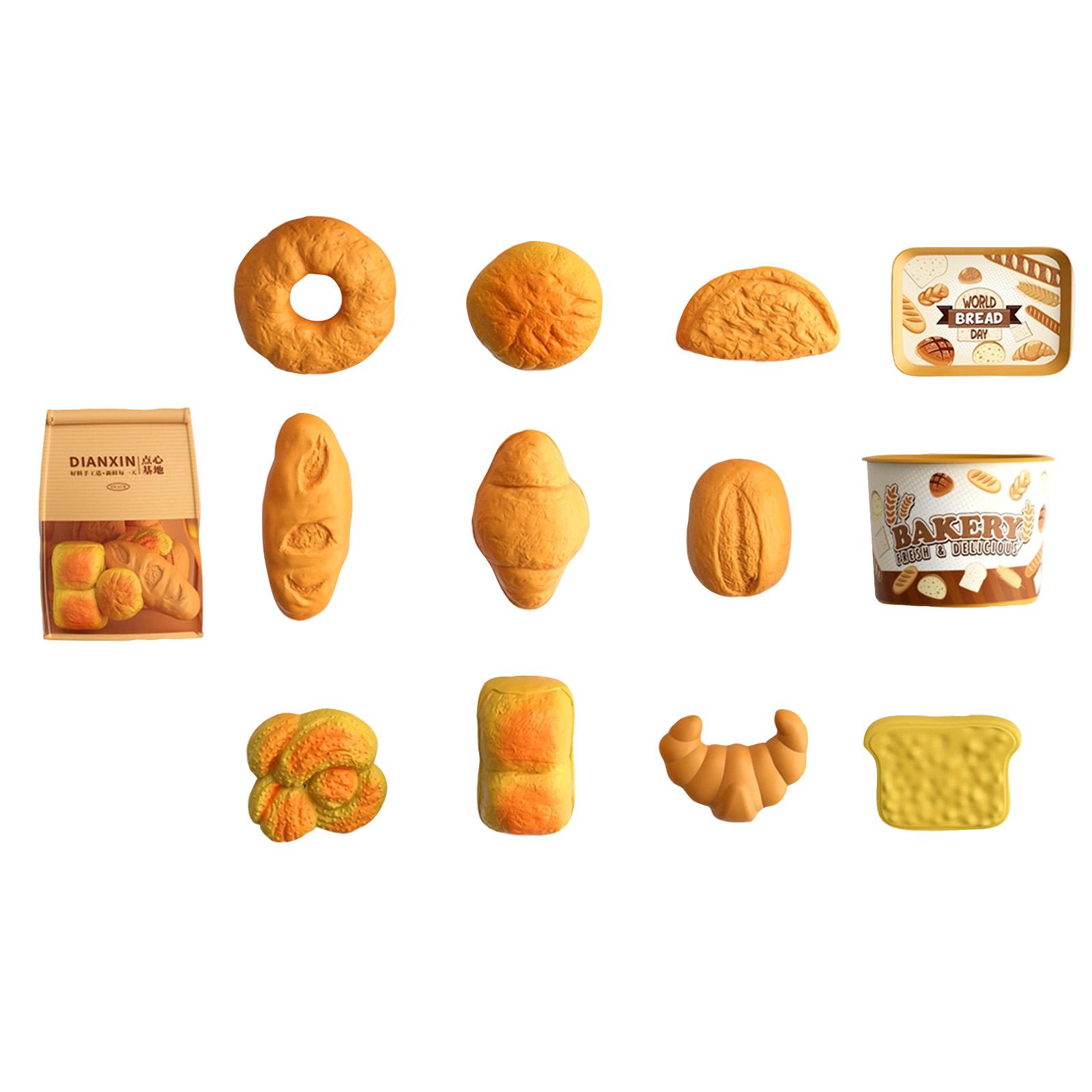 

House-building Toys, Bread-baking Toys, Children s Role-playing Food-baking Set, With Storage Bag one size белый