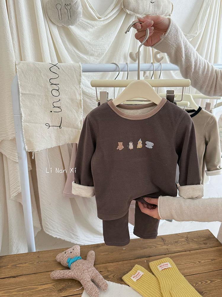 Children's Autumn/Winter Pajama Set 2025 - Warm, Comfortable Thermal Underwear for Small/Medium Kids