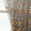 1PC LOZUJOJU European Retro Embroidered Sheer Curtain, Plum Blossom Pattern Transparent Curtain for Living Room Bedroom Balcony Window Home Decor
