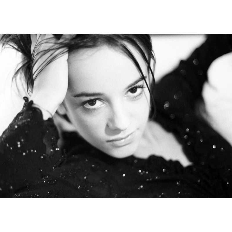 Framed Black & White Portrait Photography Wall Art with Free Shipping