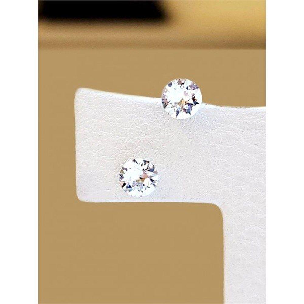 Volare Crystal Diamond 5-Part Surgical Steel Earrings (9464050)