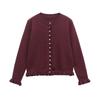 Araltay New Western Style Women Clothes Versitile Fashion Long Sleeve Laminated Decorative Knitted Outerwear 2756114