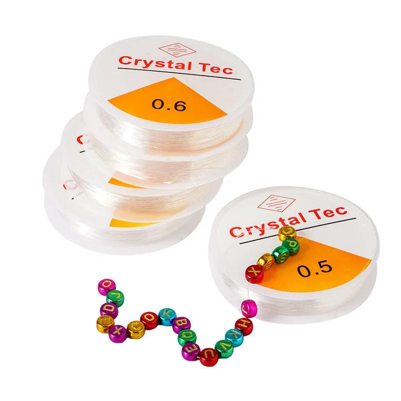 Flexible Transparent Stretchy Elastic Rope String Line Cord Beading Beads DIY for Jewelry Making Bracelet&Necklace