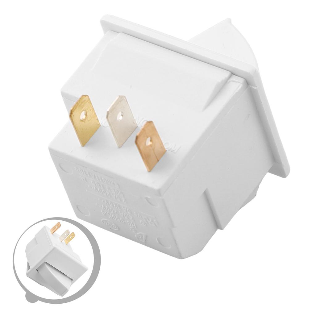 High Performance 3 Pin Refrigerator Door Light Switch for Freezers AC250V