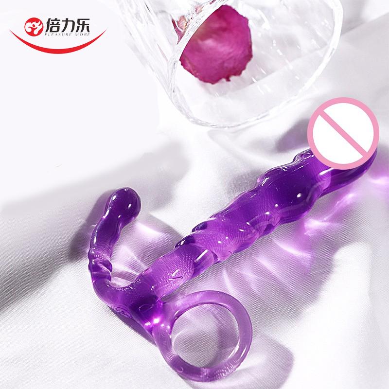 Multi-size Anal Plug Men Masturbator Pull Ring Prostate Soft Stimulator SM Games Sex Toys for Gay