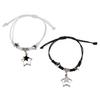 Couples' Bracelets Set Star Charm Wrist Bangle Trendy Wristwear Fashion Jewelry