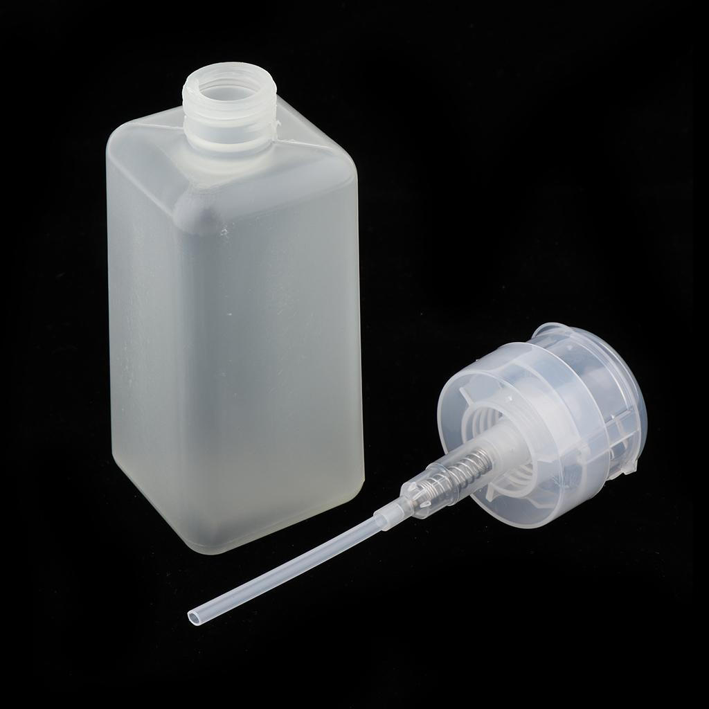 Cleaning Makeup Remover Empty Liquid Dispenser 250ml Bottle