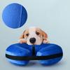 Inflatable Dog Collar Anti-bite Elizabethan Collar for Small Medium Dogs Cats Adjustable Pet Recovery Collar Accessories