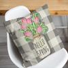 Cushion Cover No-pilling Super Soft Lightweight Pretty Fine Stitching Bicycle Floral Slipcover Sofa Accessories