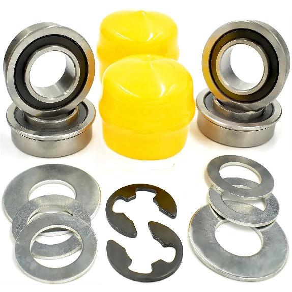 Wheel Bushing To Bearing Kit Fits for John Deere L100 L105 L108 L110 L120 L130 AM127304 AM118315 Am35443 Am123811 M118315