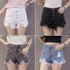 Large Size Women's Summer Wear New 20 Denim Shorts Wide Leg Pants Tide
