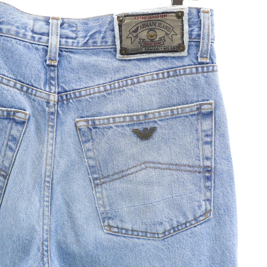Armani Jeans 90s Made In Italy Old Tapered Denim Pants W34 Jeans Men's Used