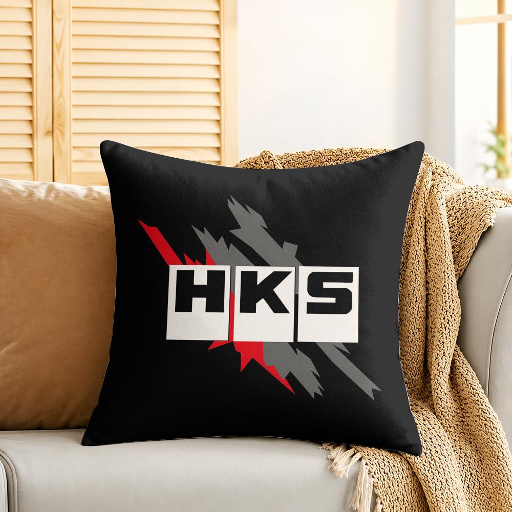 Luxury HHHKS Cool Cushion Cover Silky Short Plush Invisible Zipper Dustproof Sofa Pillow Case For Home Decor