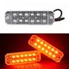 1Pcs 12-35V Truck Led Side Marker Light Double Row 12 Smd Strobe Warning Light Indicator Signal Light Rear Taillight Colorful