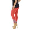 Dámské sportovní jóga s potiskem cvičení do středního pasu běžecké kalhoty Fitness elastické legíny 