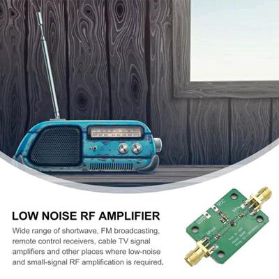 0.1-2000MHz RF WideBand Amplifier 30dB High Gain Low Noise LNA Amplifier