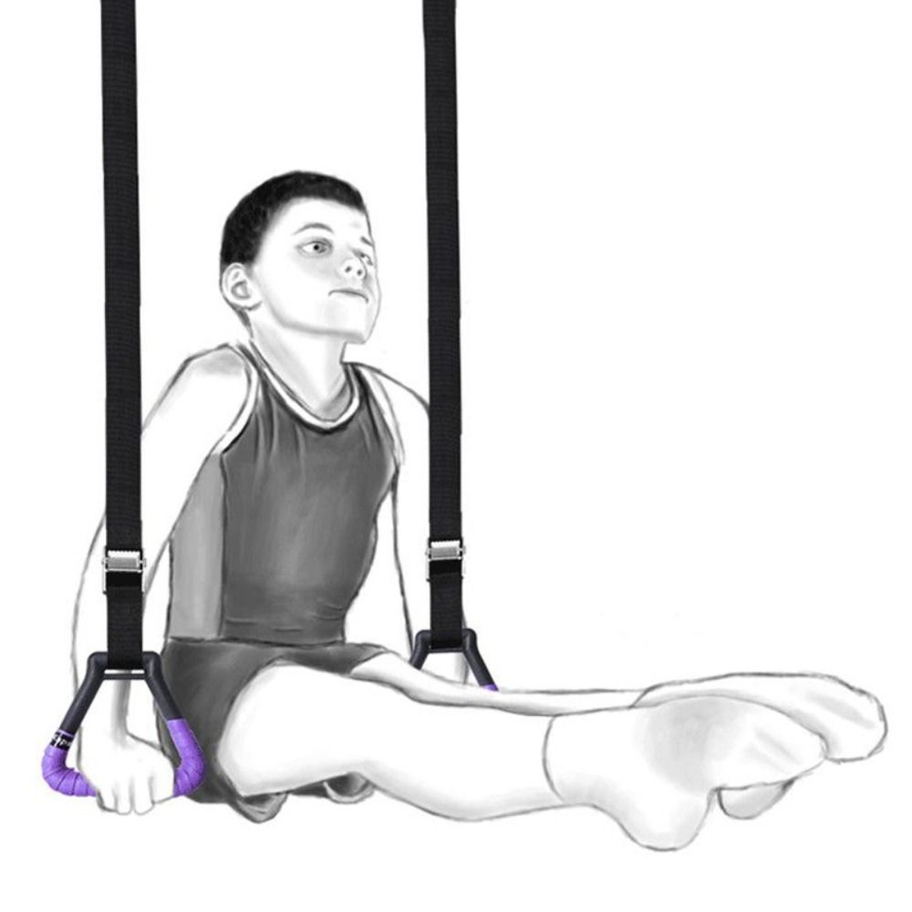 Adjustable Straps Child Training Rings Non-Slip Children's Sports Toys  Fitness Equipment