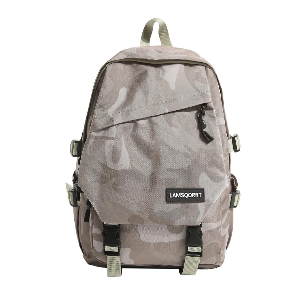 Schoolbag Large Capacity Dark Pattern School Bag Junior High School Student Design Sense Backpack High School Student Couple Tooling Wind Computer