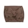 Creative Soft Children's Headband Cute Solid Color Bow Baby Hair Accessories Infant Multi-color Headgear