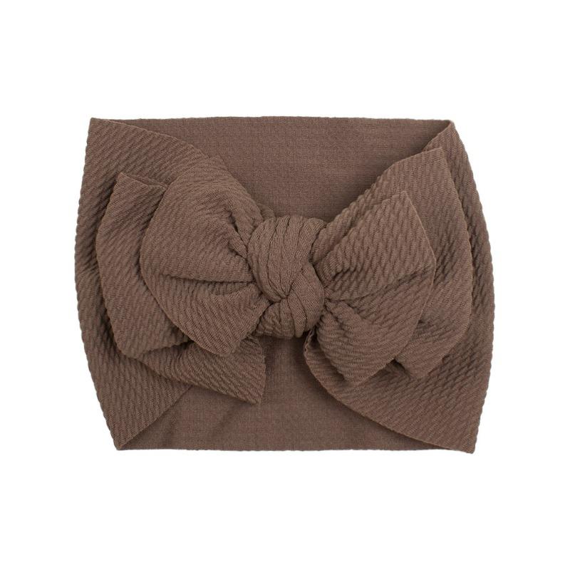Creative Soft Children's Headband Cute Solid Color Bow Baby Hair Accessories Infant Multi-color Headgear