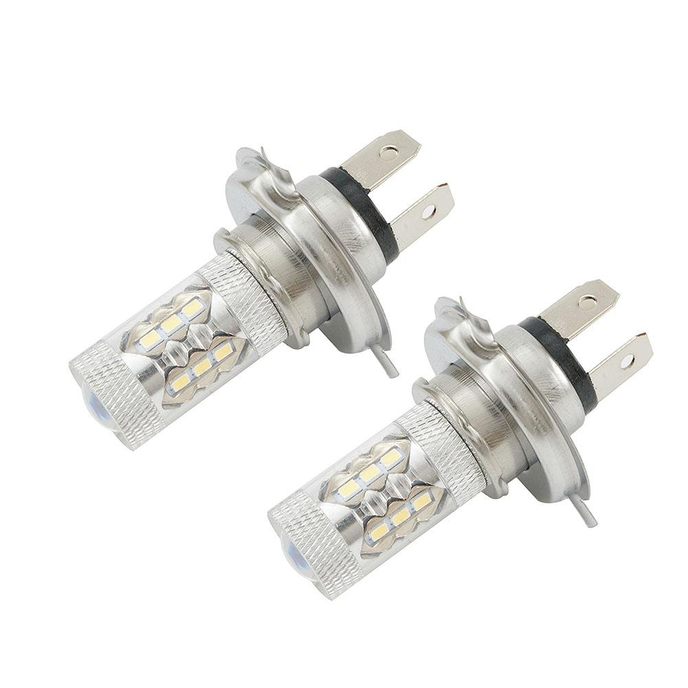 LED Fog Light Bulbs High Lighting Plug And Play 50
