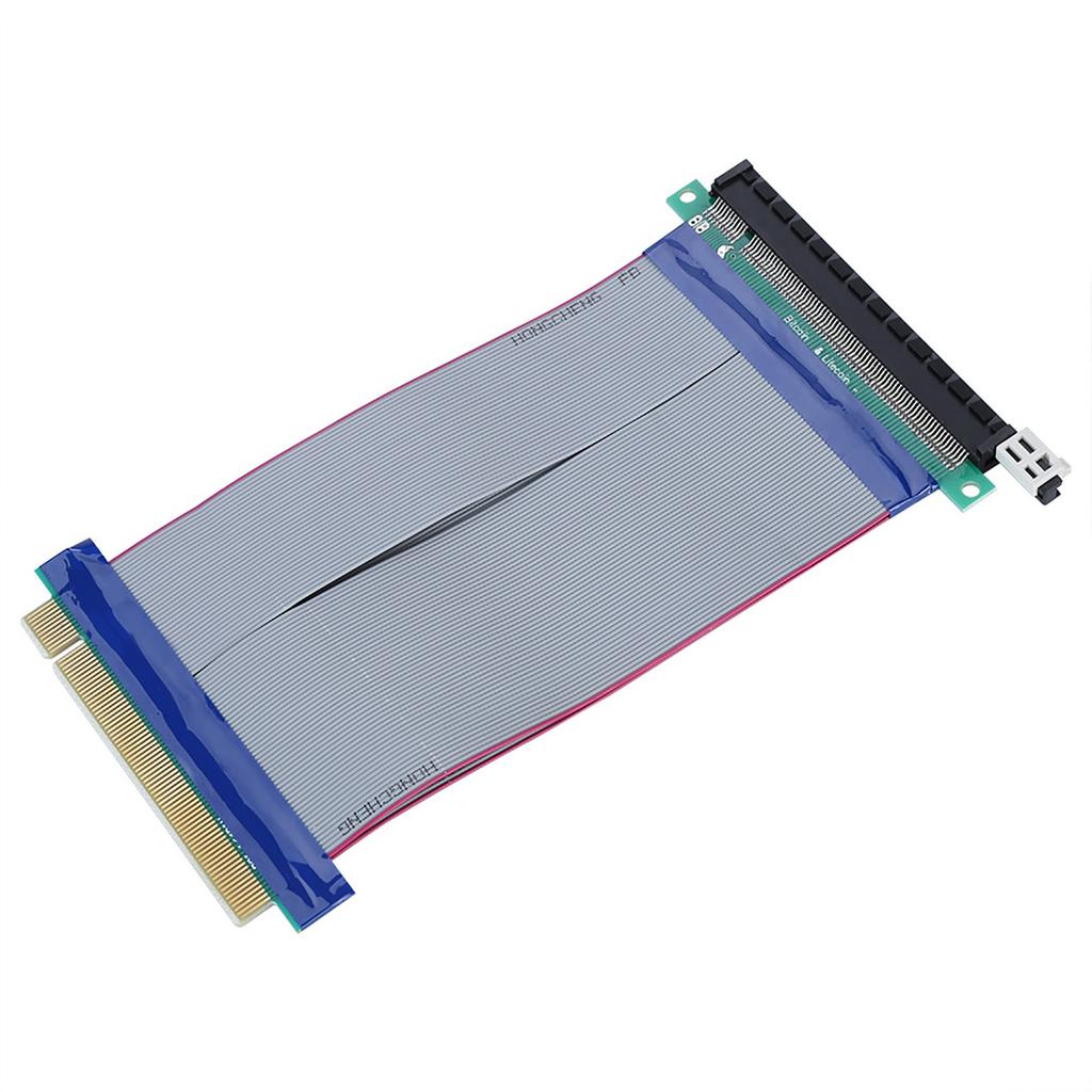 19CM PCI E Riser Card Extender PCI E 16X Soft Flat Extension Cable