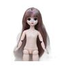 6 Minutes 30cm BJD Body Naked Doll 3D Real Eye General Muscle 20 Joint Cute Doll Change Girl Toy