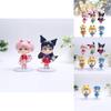 Wunderschön gefertigte PVC-Sailor Moon und Sanrio-Charakterfiguren, perfekt für Sammler und Fans