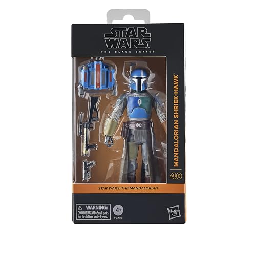 STAR WARS Black Series Mandalorian Shriekhawk, Star Wars: The Mandalorian Collectible 6-Inch Action Figure