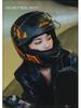 A1 3C Certified Electric Motorcycle Helmet - Four Seasons, Winter Warm, Unisex Full Helmet