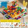 Large Multifunctional Building Block Table for Children's Early Education, Compatible with Lego