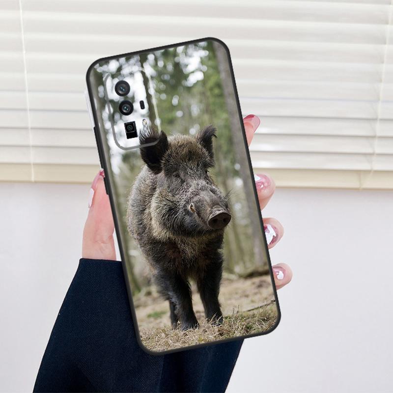 Wild Boar Cover For Xiaomi 13 14 15 Ultra 11T 12T 13T 14T Pro POCO X7 Pro X3 X5 X6 M6 F5 F6 Pro Case