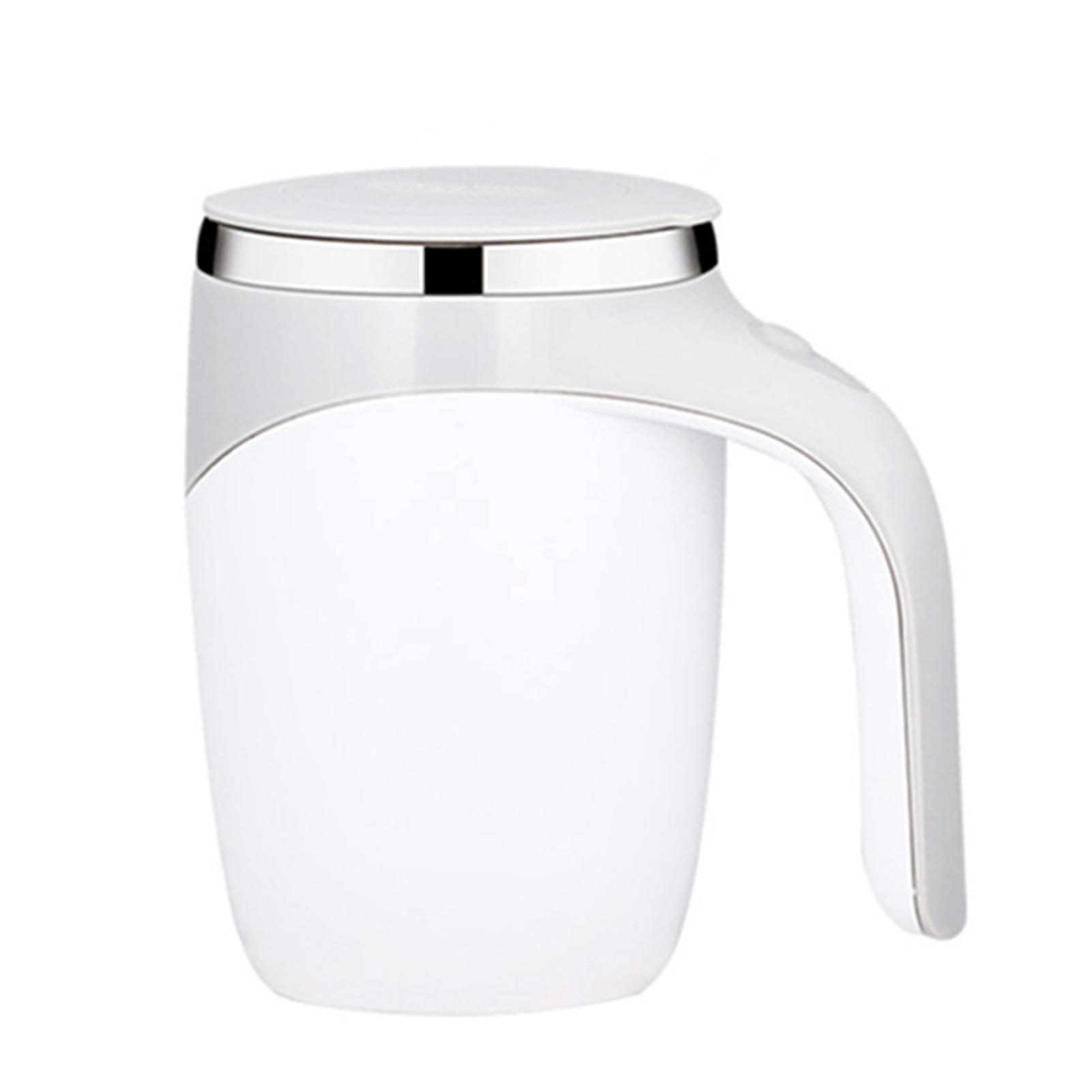 

Автоматическая чашка для перемешивания, кружка, перезаряжаемая портативная кофеварка, электрическая мешалка из нержавеющей стали, вращающиеся магнитные домашние инструменты для питья 380ml