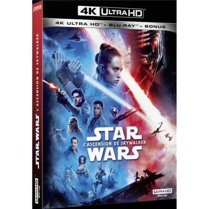 Star Wars 9 : L'ascension De Skywalker [Combo Blu-Ray, Blu-Ray 4K]