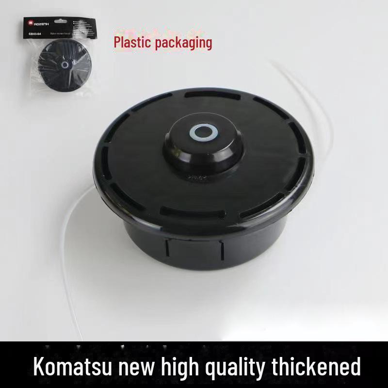 Komatsu Lawn Mower Grass Trimming Head, Nylon Thickened M10, M12 Brush Cutter Weeding Head
