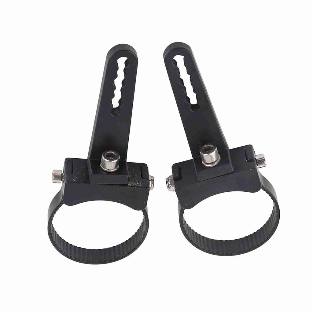 2.5" Aluminum Tube BullRoll Bar Mount Bracket Clamps Holder LED Car Truck Off Road Work Light