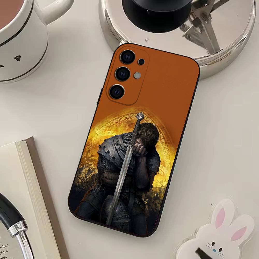 

Game KCD K-Kingdom C-Come D-Deliverance 2 Phone Case For Samsung S25,S24,S21,S22,S23,S30,Ultra,S20,Plus,Fe,Lite,Soft Black Cover Samsung S235G