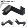 Easy Installation Black Bracket for Hand For Shower Head Wall or Tank Mount