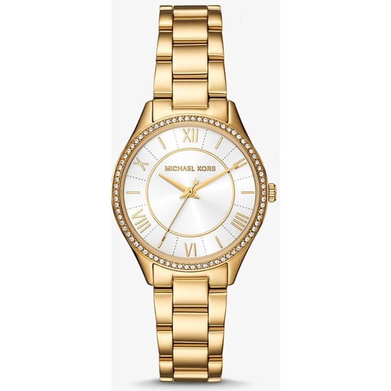 Michael Kors Mini Lauryn Gold-Tone Watch and Jewelry Gift Set MK4849SET золотой