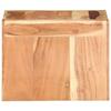VidaXL Table d'appoint 43x40x30 cm Bois d'acacia massif