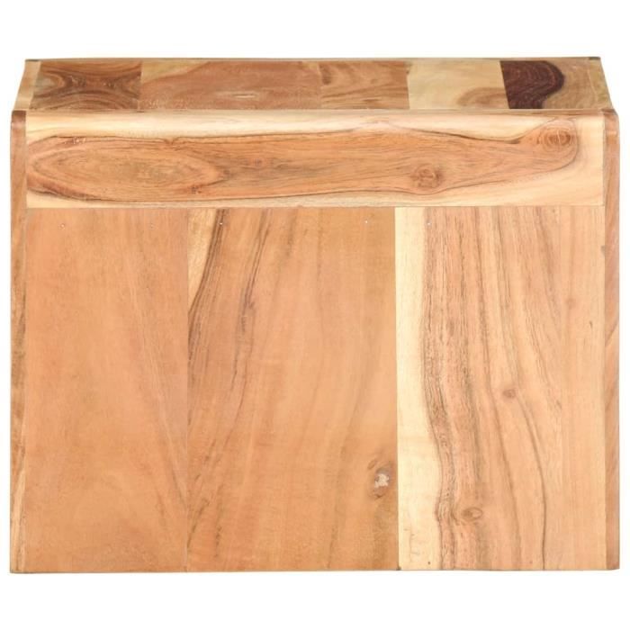 VidaXL Table d'appoint 43x40x30 cm Bois d'acacia massif
