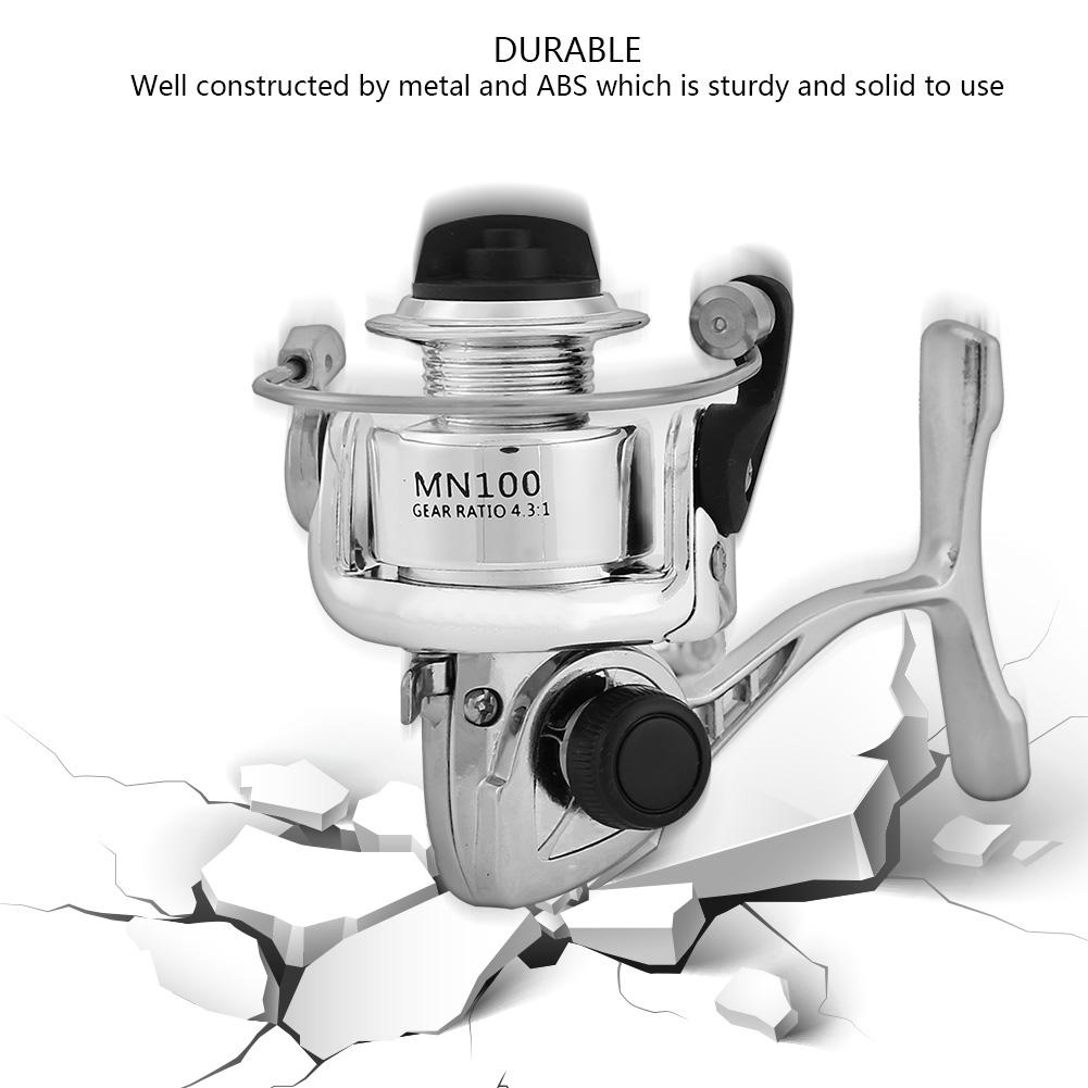 Metal Spinning Wheel Reel Mini Saltwater Freshwater Fishing Reels Wheel