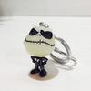 Halloween Scary Skull Luminous Keychain Key Holder Bag Hanging Pendant Gift