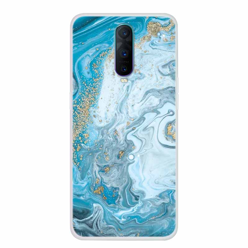 

For Oppo RX17 Pro Case Marble Silicone TPU Soft Phone Back Cover Case For Oppo R17 Pro CPH1877 Funda Shockproof Fashion Coque Oppo RX17 Pro
