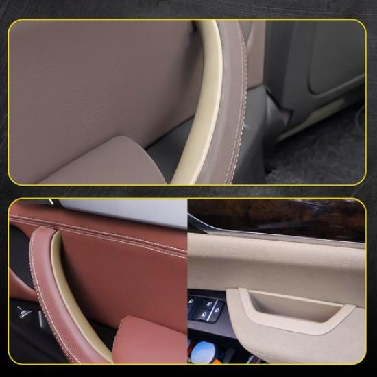 2/4x Interior Door Panel Handle Pull Trim Cover For BMW X3 X4 F25/26 Black/Beige