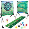 Children'S Golf Game Rack Set 3-In-1 Sticky Ball Throwing Game Indoor Competitive Leisure Toy