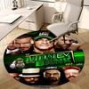 WWE Chair Mat Round Rug-Office Carpet, Machine Washable, Non-slip, Suitable for Living Rooms, Bedrooms